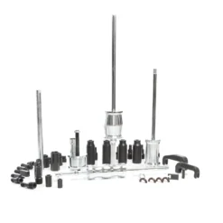 Wiltec 40tlg. CDI Injektoren Auszieher Set, Einspritzdüsen Abzieher mit 3x Gleithammer & verschiedenen Ausziehadaptern im Koffer