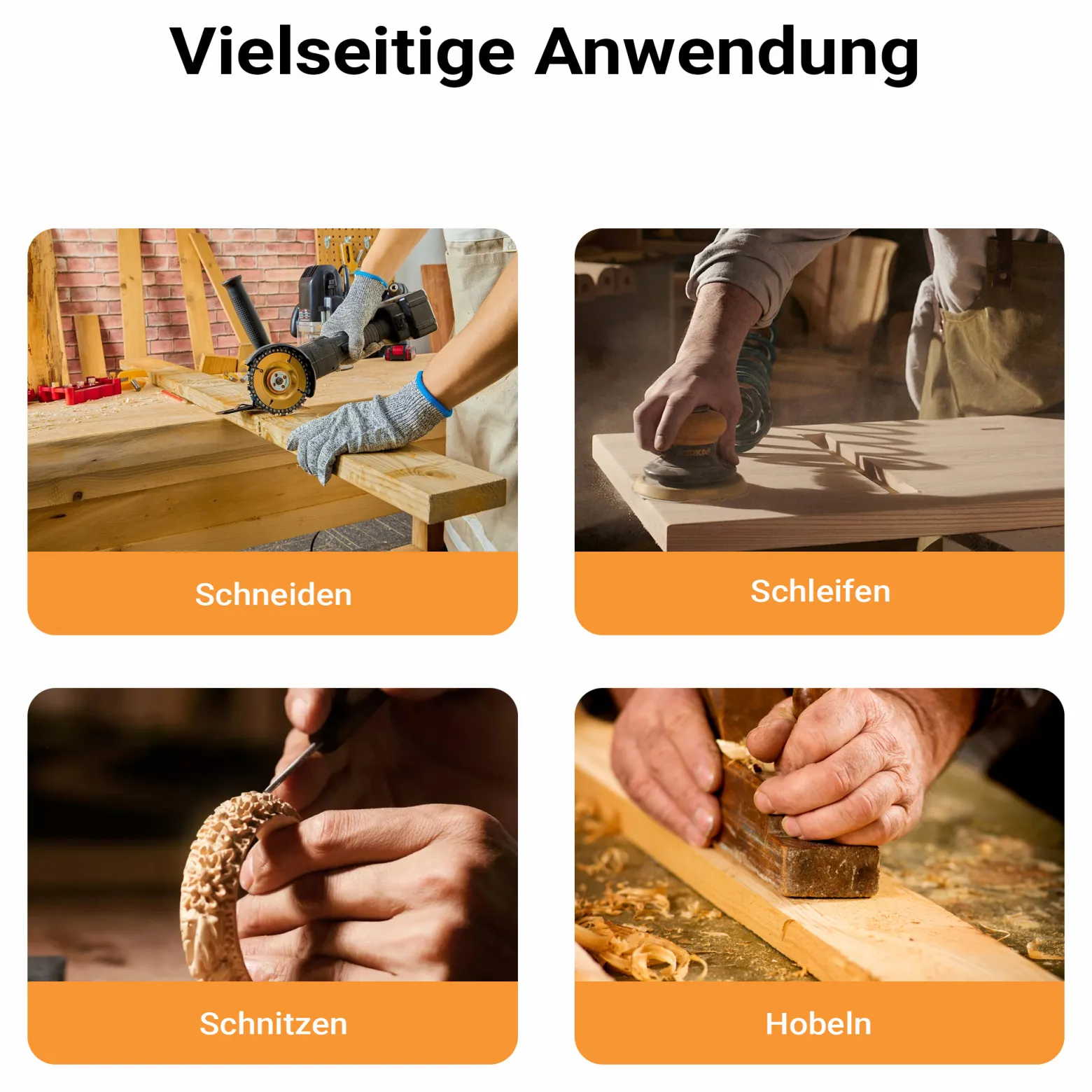 Wiltec Tragbare Hobelbank 45,5x28x7 cm & Schraubstock Mini-Werkbank aus Buchenholz Mobil Tragbar für Klemmen Hobeln