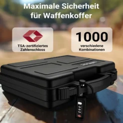 Wiltec TSA Schloss für Koffer 2er Set, Zahlenschloss 3-stellig, Schloss mit Zahlencode, Gepäckschloss für Reisen, robustes Kofferschloss für Gepäck, Vorhängeschloss aus widerstandsfähigem Material
