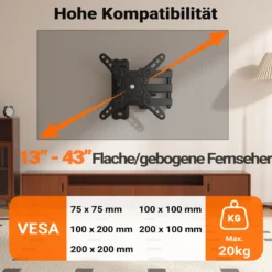Wiltec TV Halterung 13