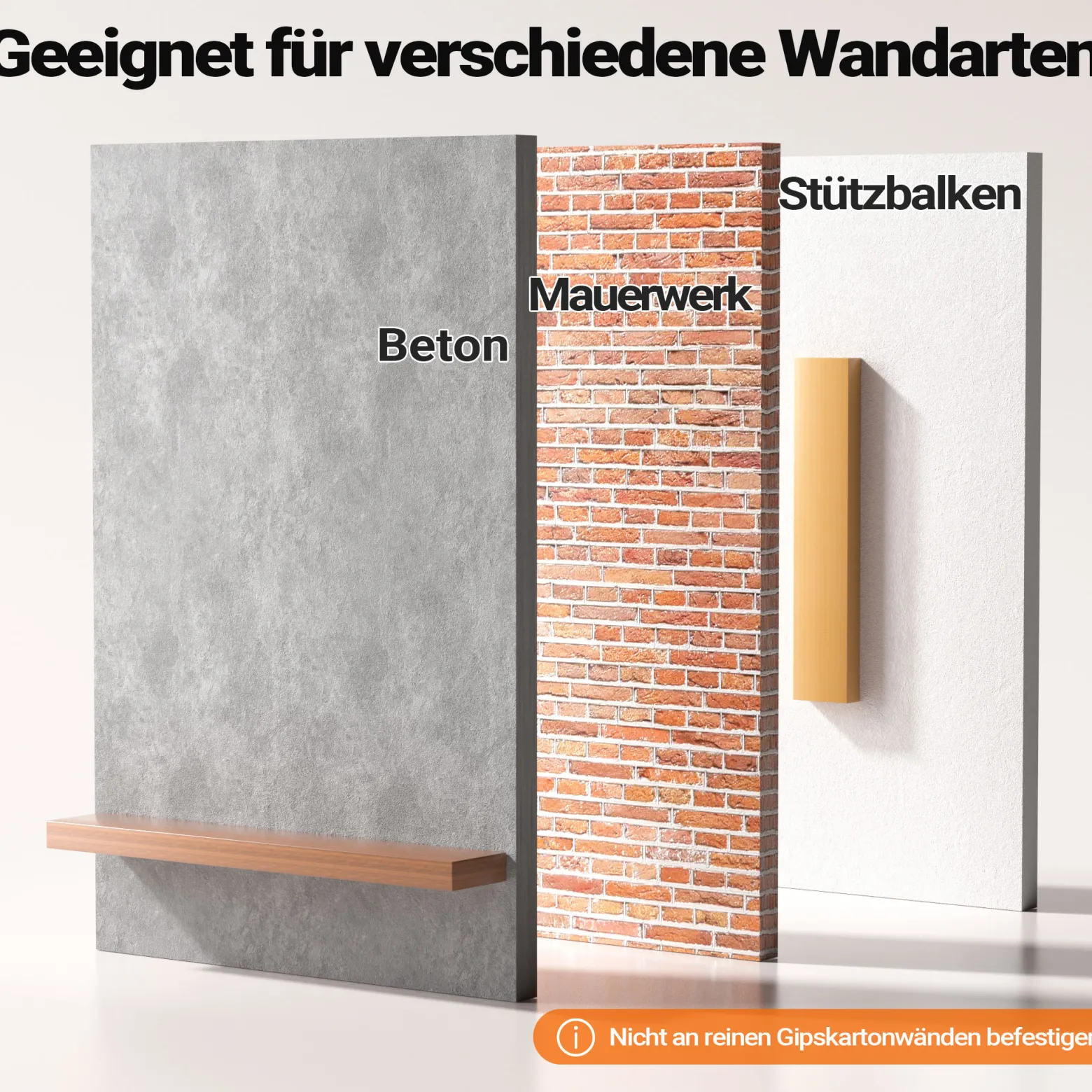 Wiltec TV Halterung 13"–55", TV Wandhalterung schwenkbar bis 25 kg, platzsparende Fernsehhalterung, Fernseher Wandbefestigung einfache Installation