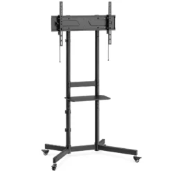 Wiltec TV Ständer rollbar mit Ablage 37