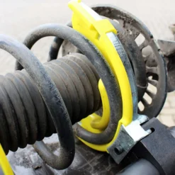 Wiltec Universal Federspanner Set für MacPherson Federbeine, Spannkraft ca. 1000 kg, Feder Montage für viele Automarken, Tuning Satz