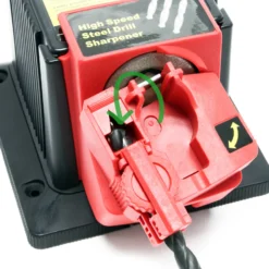 Wiltec Universal Schleifmaschine 65 W, Schärfmaschine für Messer, Schere und Bohrer, Werkzeug u. a. zum Messer schleifen und Stemmeisen schärfen