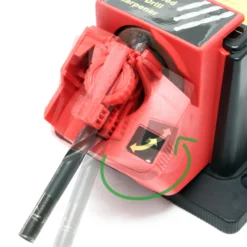 Wiltec Universal Schleifmaschine 65 W, Schärfmaschine für Messer, Schere und Bohrer, Werkzeug u. a. zum Messer schleifen und Stemmeisen schärfen