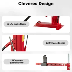 Wiltec Universelles Reifenmontiergerät 4