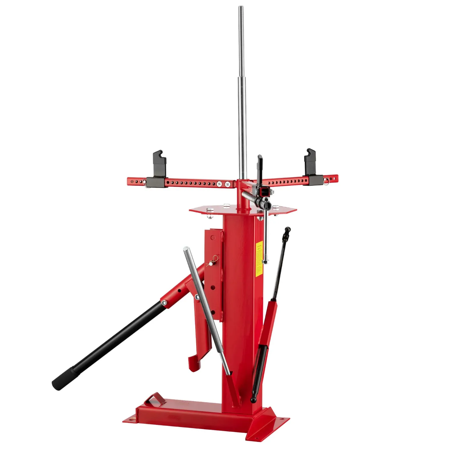 Wiltec Universelles Reifenmontiergerät 4" bis 21" (101,6-533,4 mm), für Achsen Ø 12-25 mm, Reifenmontagegerät aus Stahl zur manuellen Montage und Demontage