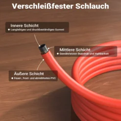 Wiltec Unkrautbrenner bis 1850°C Gasbrenner mit 80kW, Abflammgerät für Unkraut, 85 cm Unkrautvernichter, Dachbrenner mit 5 m Schlauch