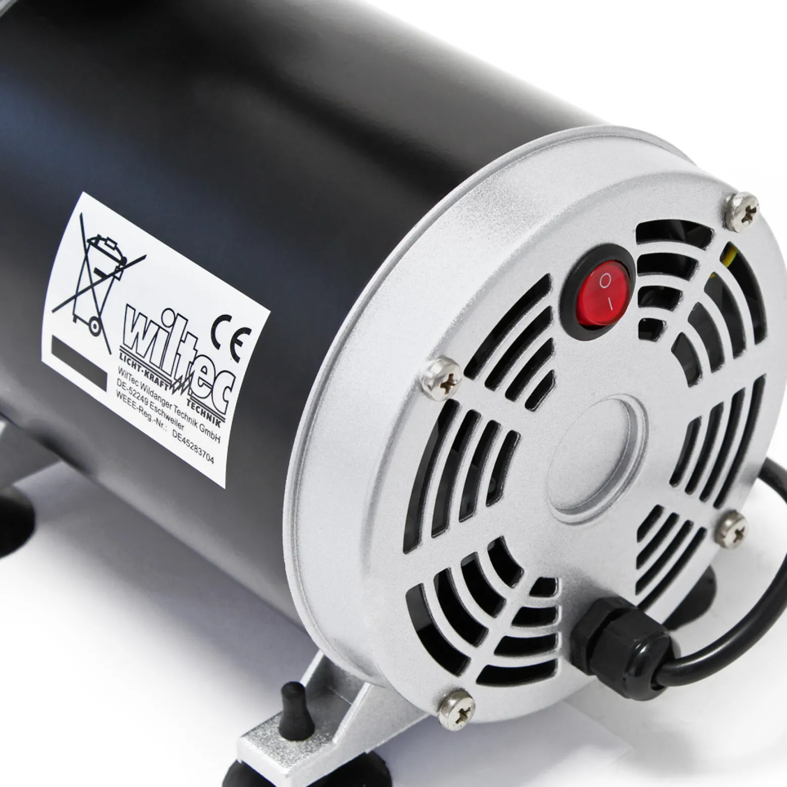 Wiltec Unterdruck Membranpumpe 128-135 l/min AS29 ölfrei Klimaanlage