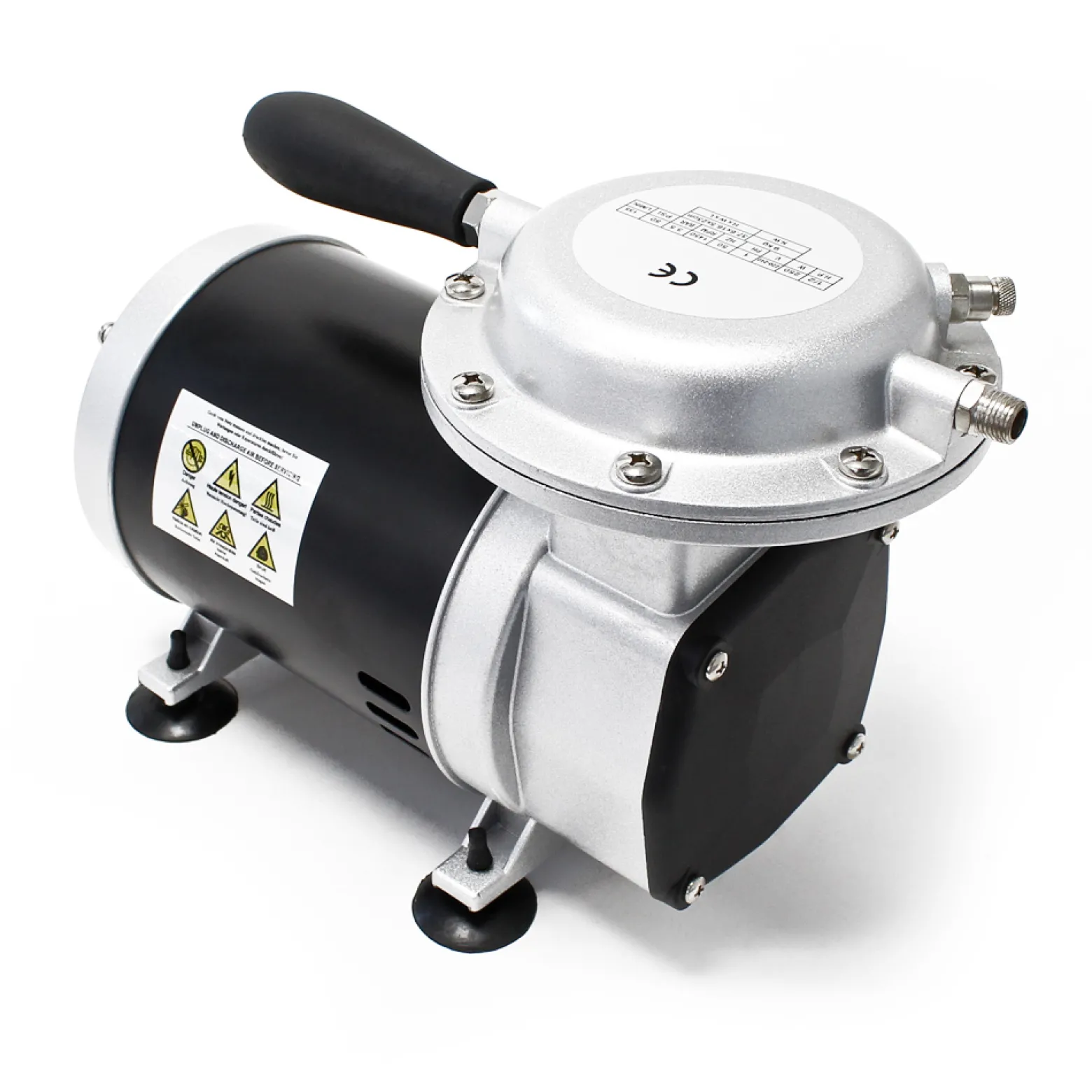 Wiltec Unterdruck Membranpumpe 128-135 l/min AS29 ölfrei Klimaanlage