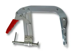 Wiltec Ventilfederspanner, Spannbereich 95-225 mm, Ventilfederpresse mit geradem Krallen Paar für OHC Motoren, Ventilfeder Montage für Kfz Wartung
