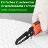 Wiltec Volierendraht 10 x 1 m, Hasendraht mit 13 mm Maschenweite, Sechseckgeflecht Stahl verzinkt, wetterfester Hühnerdraht für Gehege