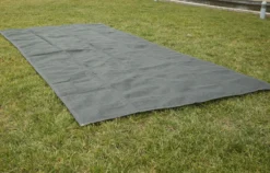Wiltec Vorzeltteppich 500x250cm Outdoor Teppich aus HDPE Campingteppich Zeltteppich Vorzelt Camping Markisenteppich