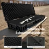 Wiltec Waffenkoffer 139,6 x 44,9 x 18,8 cm aus PP, Bogenkoffer für Bogensport und Gewehre