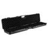 Wiltec Waffenkoffer 123,5 x 26,5 x 11 cm für Langwaffen, Gewehrkoffer mit Rasterschaumstoff für sicheren Transport, Langwaffenkoffer mit hoher Traglast und Tragegriff