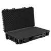 Wiltec Waffenkoffer 101,8 x 50,3 x 19 cm für Langwaffen, Gewehrkoffer mit Schaumstoffpolsterung und Rollen für sicheren Transport, Langwaffenkoffer mit hoher Traglast und Tragegriff