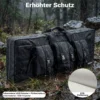 Wiltec wasserabweisende Gewehrtasche Typ 2 mit Polsterung, Gewehrfutteral mit Reißverschluss, Waffentasche mit robustem Außenmaterial