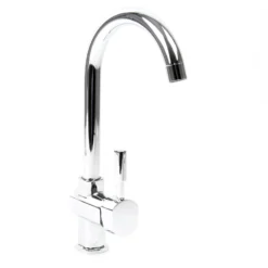 Wiltec Wasserhahn für Küchenarmatur um 360° drehbar, verchromt mit 16,41mm Anschluss (3/8")