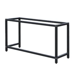 Wiltec Werkbankgestell 100 x 50 x 80 cm, Tischgestell belastbar bis 250 kg, Werkbank Untergestell mit höhenverstellbaren Füßen bis 83,5 cm