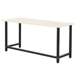 Wiltec Werkbankgestell 150 x 50 x 80 cm, Tischgestell belastbar bis 250 kg, Werkbank Untergestell mit höhenverstellbaren Füßen bis 83,5 cm
