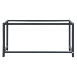 Wiltec Werkbankgestell 125 x 50 x 80 cm, Tischgestell belastbar bis 250 kg, Werkbank Untergestell mit höhenverstellbaren Füßen bis 83,5 cm