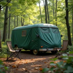 Wiltec wetterfeste Abdeckplane dunkelgrün, wasserfeste Plane mit Ösen 4 x 7 m, Polyester Plane 650 g/m², UV-resistente Gartenplane, robuste Schutzplane mit PVC Beschichtung