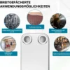 Wiltec Wärmetauscher 40 Platten, max. 230 kW, 12 m³/h 2,00 l je Durchgang, Plattenwärmetauscher aus Edelstahl als Wärmeüberträger