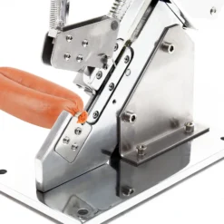 Wiltec Wurstclipper für Würste inkl 1000 Clips Wurstklipper zum Verschließen von Wurstware aus Stahl Clipper zur Wurstherstellung