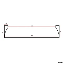 Wiltec 2x Alu Teleskop-Rampe 270 kg 121,5-213,5 cm mit Antirutsch-Belag & seitlich erhöhten Schienen, Rollstuhlrampe