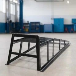 Wiltec 2x Auffahrrampe bis 2 t je Paar 905 x 295 x 278 mm, Auffahrbock für Fahrzeuge, Wartungsrampe aus Stahl