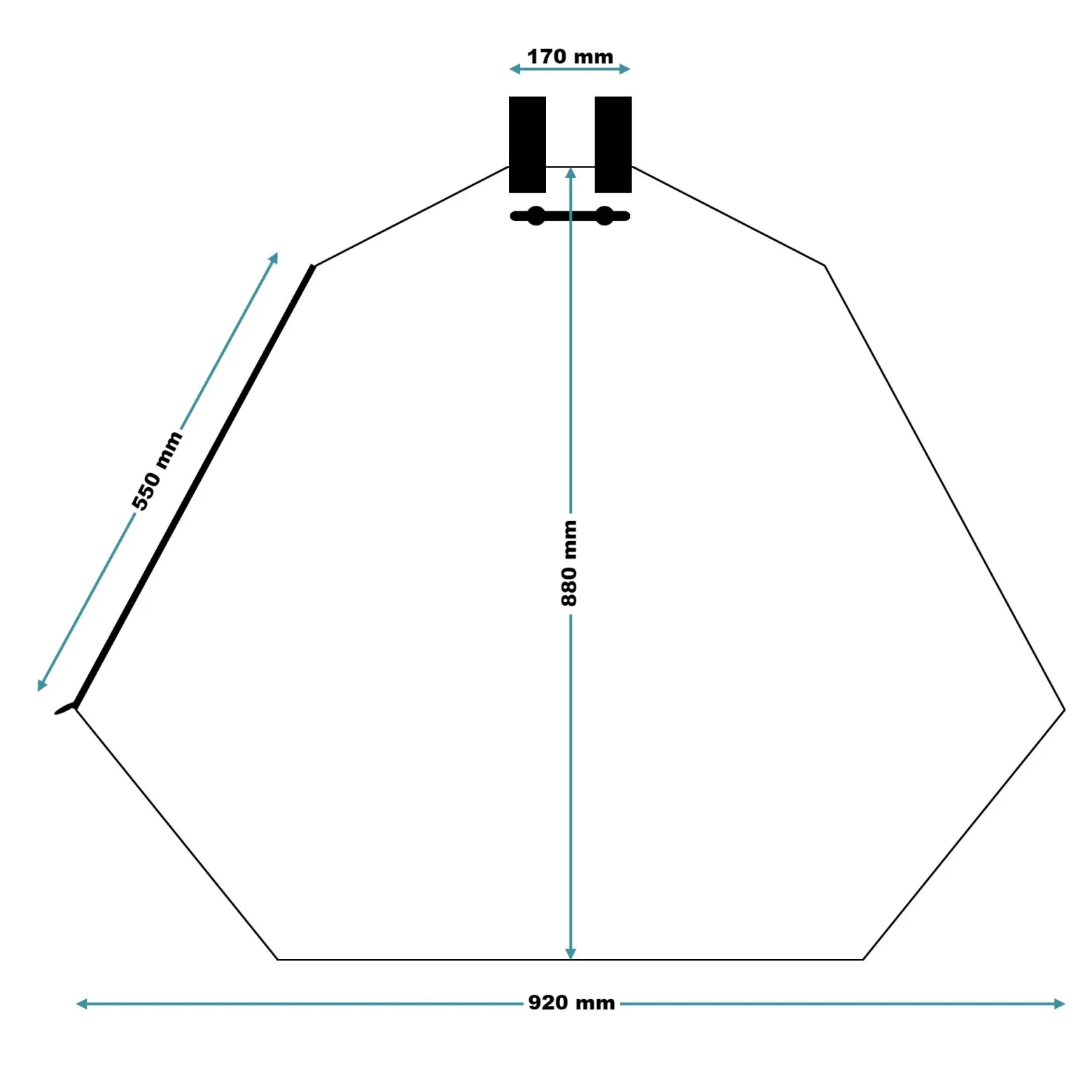 Wiltec 20x Baumbeutel 75L, Wassersack für 35-40 mm dicke Bäume, Bewässerungssack aus PVC für Bäume zur langfristigen Wasserabgabe bei Trockenheit