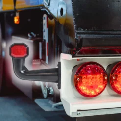 Wiltec 2x 6 LED Seitenleuchte 12V Positionsleuchte für Anhänger Begrenzungsleuchte für LKW
