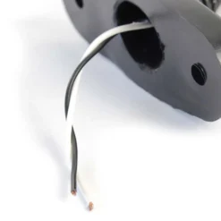 Wiltec 2x 4 LED Seitenleuchte 12V runde Positionsleuchte für Anhänger Begrenzungsleuchte für LKW