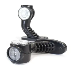 Wiltec 2x 4 LED Seitenleuchte 12V runde Positionsleuchte für Anhänger Begrenzungsleuchte für LKW