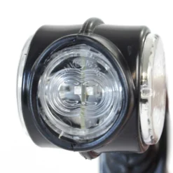 Wiltec 2x 4 LED Seitenleuchte 12V runde Positionsleuchte für Anhänger Begrenzungsleuchte für LKW