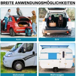 Wiltec XL Reifenschoner Set 2 Stück Reifenwiege zum Schutz vor Reifenschäden Reifenbett Auto verhindert die Verformung der Reifen Wohnwagen SUV Wohnmobil
