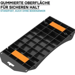 Wiltec XL Reifenschoner Set 2 Stück Reifenwiege zum Schutz vor Reifenschäden Reifenbett Auto verhindert die Verformung der Reifen Wohnwagen SUV Wohnmobil