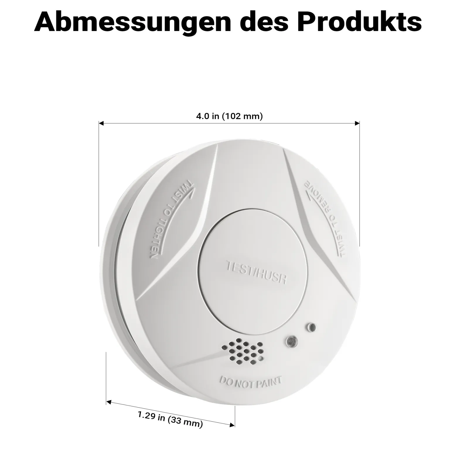 Wiltec 20x Rauchmelder Set mit fest verbauter Batterie 3 V, 10 Jahre wartungsfrei, Feuermelder mit HUSH-Funktion, zuverlässiger Brandschutzmelder 85 dB, effektiver Brandschutz