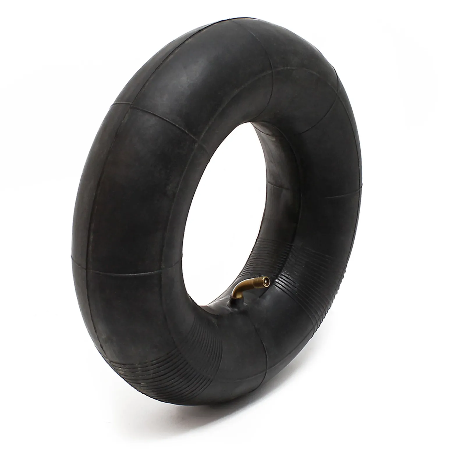Wiltec 2x Reifenmantel 2x Schlauch für Aufsitzmäher/Rasentraktor 11x4.00-4 4PR Winkelventil