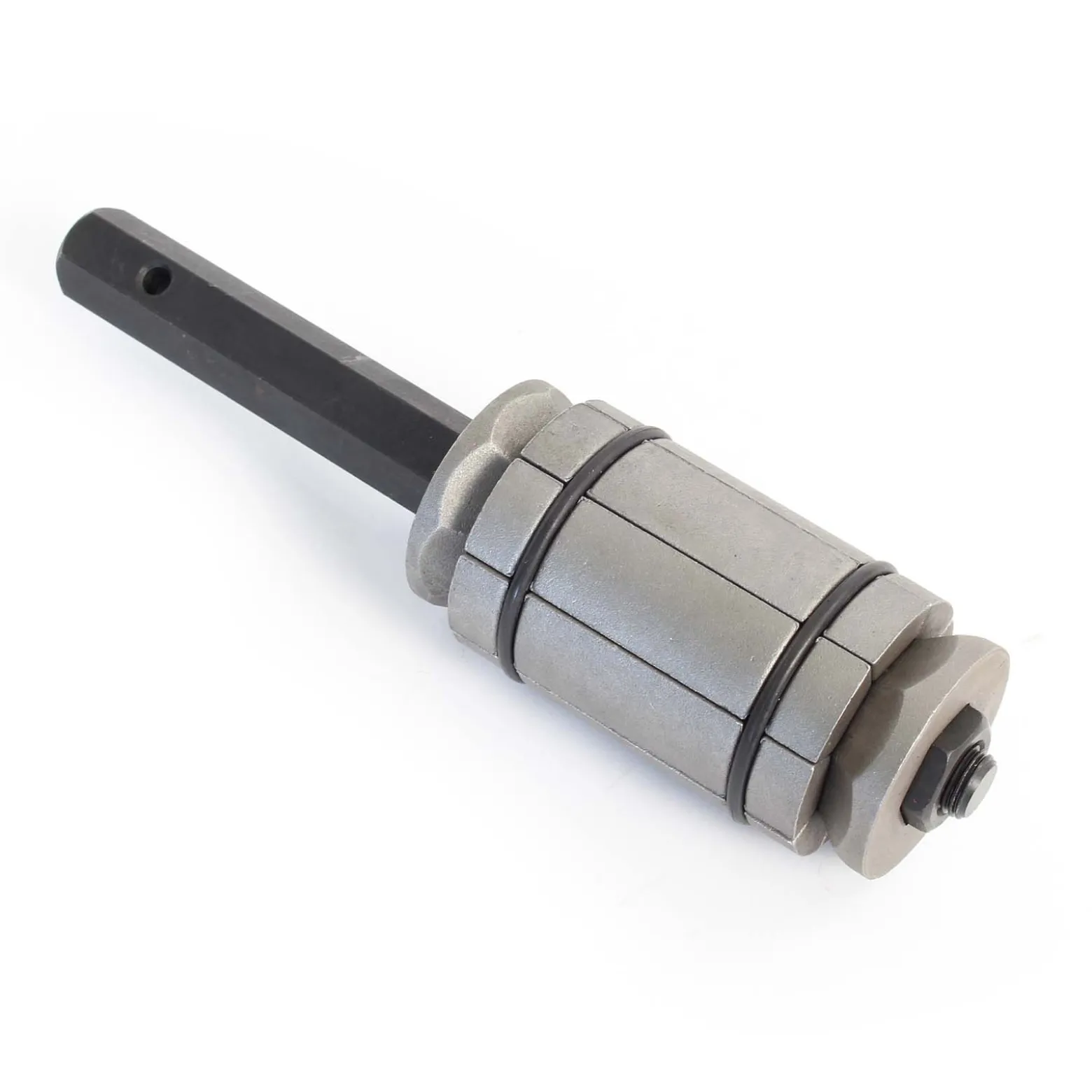 XPOtool Auspuff Rohrweiter Set 3 tlg., Rohraufweiter für Auspuffrohr Ø 29 bis 89 mm, mit 3 Rohrexpandern, Rohrspreizer im Koffer