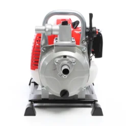 XPOtool Benzin Wasserpumpe 1,4 kW 8.000l/h 30m Förderhöhe, 25,4 mm Anschluss (1"), Gartenpumpe Motorpumpe mit 2-Takt-Motor