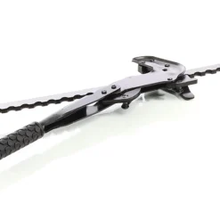 XPOtool Drahtspanner 81,5 cm für Zäune, Zaunspanner mit 530 mm Spannweg, Spannwerkzeug für Weidezaun und Zaundraht zum Dehnen und Spleißen von Draht