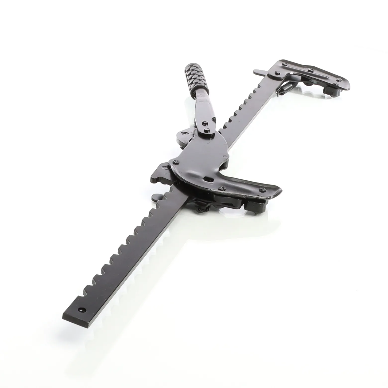 XPOtool Drahtspanner 81,5 cm für Zäune, Zaunspanner mit 530 mm Spannweg, Spannwerkzeug für Weidezaun und Zaundraht zum Dehnen und Spleißen von Draht