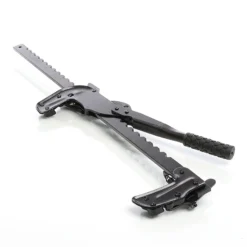 XPOtool Drahtspanner 81,5 cm für Zäune, Zaunspanner mit 530 mm Spannweg, Spannwerkzeug für Weidezaun und Zaundraht zum Dehnen und Spleißen von Draht