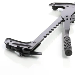 XPOtool Drahtspanner 81,5 cm für Zäune, Zaunspanner mit 530 mm Spannweg, Spannwerkzeug für Weidezaun und Zaundraht zum Dehnen und Spleißen von Draht
