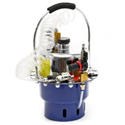 XPOtool Druckluft Bremsenentlüfter automatisches Bremsflüssigkeitswechselgerät 5L Behälter max. 3bar