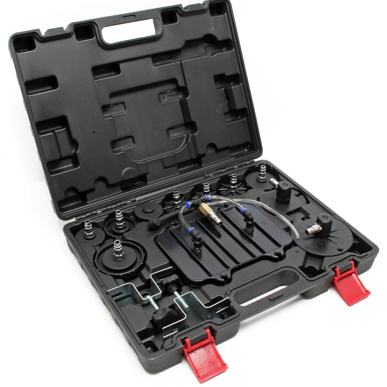 XPOtool Druckluft Bremsenentlüfter automatisches Bremsflüssigkeitswechselgerät 5L Behälter max. 3bar