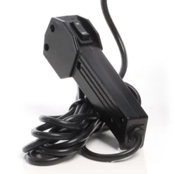 XPOtool Elektrische Seilwinde 12V 450W bis 2267kg, 1,38m/min, Motorwinde mit Seilzug, Elektroseilwinde mit Haken und Montageplatte