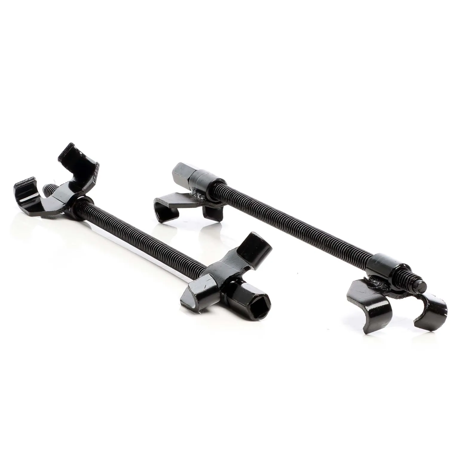 XPOtool Federspanner Satz 2-tlg. 370 mm (14,6") aus Stahl, Montagespanner Ausbauwerkzeug für Pkw Tuning Tieferlegung, Spannwerkzeug