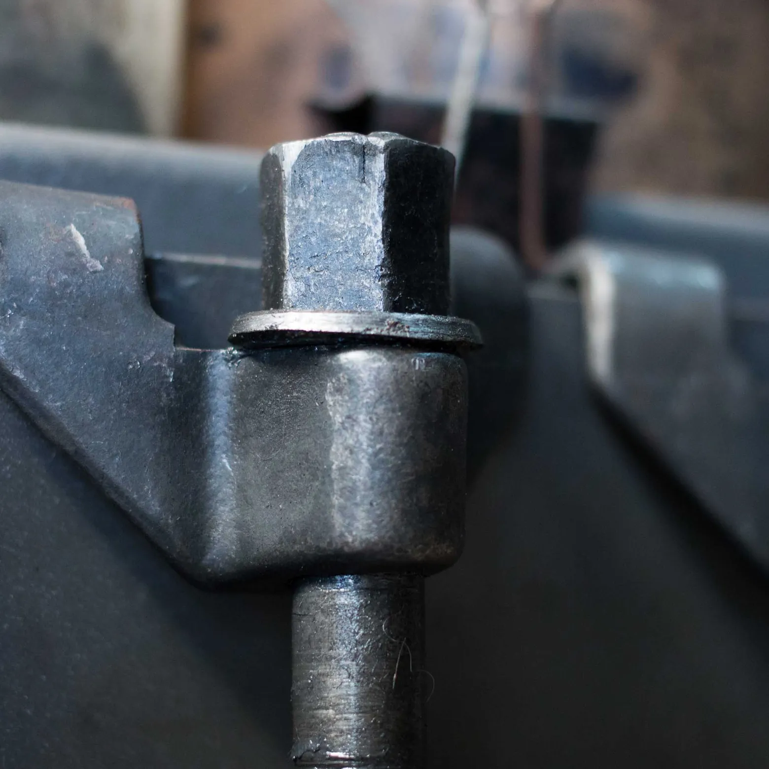XPOtool Federspanner Satz 4-tlg. 375 mm aus Stahl, mit Kugelgelenkabzieher Montagespanner Audrücker, für Pkw Tuning Tieferlegung, Spannwerkzeug